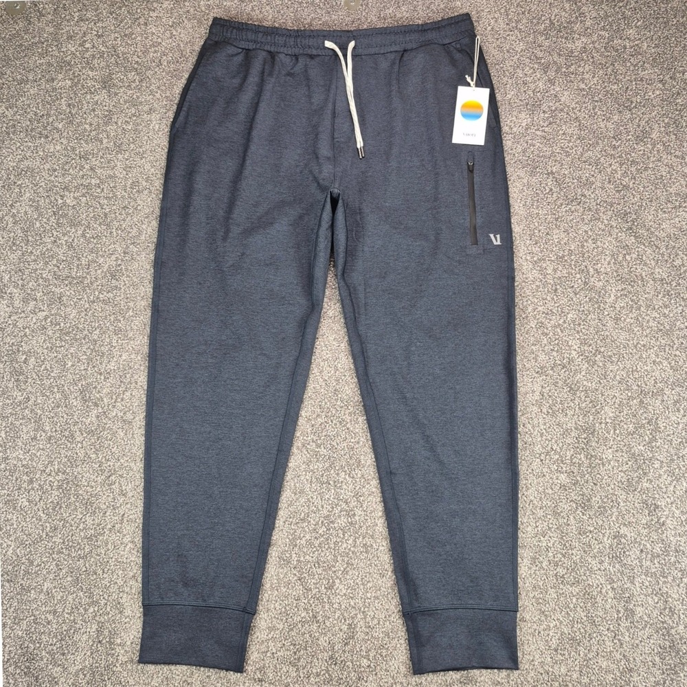 NWT Vuori Sunday Performance Jogger Mens XL Ink Heather V416